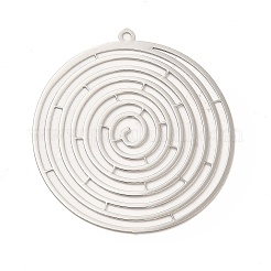 Rack Plating Brass Filigree Pendants&nbsp;KKC-T001-21P