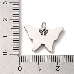 304 Stainless Steel Pave Shell Pendants&nbsp;STAS-L022-257AS