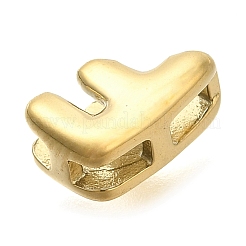 Ion Plating(IP) 304 Stainless Steel Slide Charms&nbsp;STAS-B075-37G-F