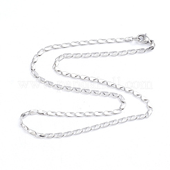 Non-Tarnish 304 Stainless Steel Chain Necklaces&nbsp;NJEW-L173-008-P