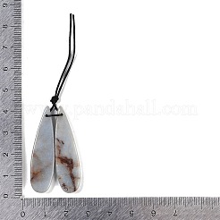 Natural Angelite Pendants&nbsp;G-Q176-01A-03