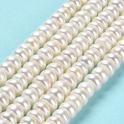 Natural Cultured Freshwater Pearl Beads Strands&nbsp;PEAR-J007-08