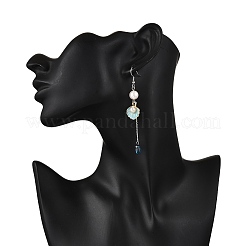 Alloy Shell Shape Dangle Earrings&nbsp;EJEW-TA00655