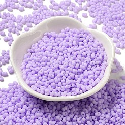 Glass Frosted Seed Beads&nbsp;SEED-K009-05B-04