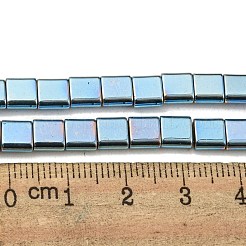 Electroplated Non-magnetic Synthetic Hematite Beads Strands&nbsp;G-C106-A02-08