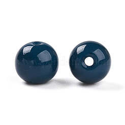 Opaque Solid Color Glass Beads&nbsp;X1-GLAA-N007-8mm-A06