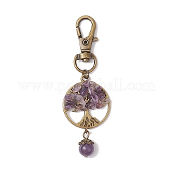 Tree of Life Alloy Pendant Decooration&nbsp;HJEW-JM03663-02