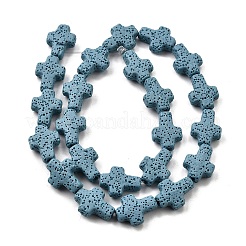 Natural Lava Rock Beads Strands&nbsp;G-L498-E01-01D