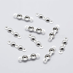 925 Sterling Silver Bead Tips Knot Covers&nbsp;STER-K167-002D-S