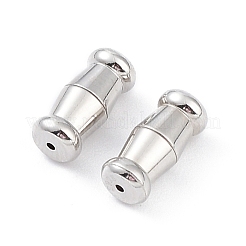 Anti-Tarnish Rhodium Plated 925 Sterling Silver Screw Clasps&nbsp;STER-K173-10P