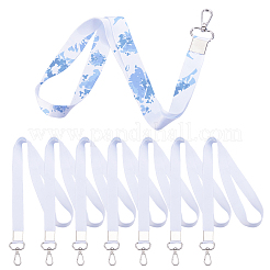 8Pcs Polyester Name Card Straps&nbsp;HJEW-SP00025