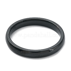 Ion Plating(IP) 304 Stainless Steel Flat Plain Band Rings&nbsp;STAS-I160-D-22mm-B