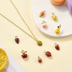 10Pcs 10 Styles Alloy Enamel Pendants&nbsp;FIND-YW0006-84
