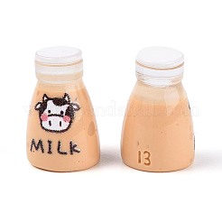 Printed Opaque Resin Milk Figurine Display Decorations&nbsp;RESI-N051-11A