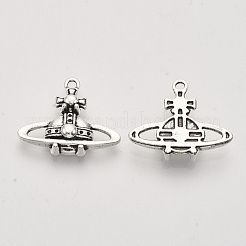 Tibetan Style Alloy Pendants&nbsp;TIBEP-T009-06AS-RS