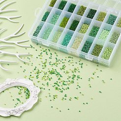 288G 24 Colors Glass Seed Beads&nbsp;SEED-JQ0005-01D-2mm
