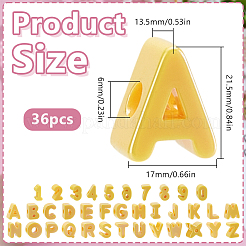 Opaque Acrylic Beads&nbsp;SACR-HY0001-16