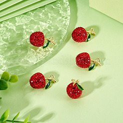 5Pcs Handmade Polymer Clay Beads&nbsp;CLAY-TA0001-98A