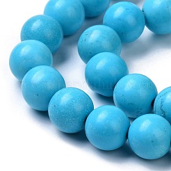 Natural Howlite Beads Strands&nbsp;G-C180-15A