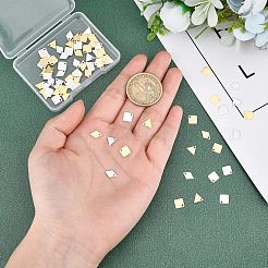 84Pcs 6 Style Brass Charms&nbsp;KK-FH0002-63