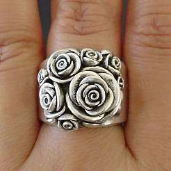 Rose Alloy Finger Rings&nbsp;FS-WG8D0C3-02