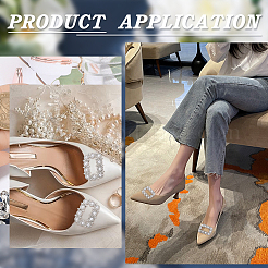 Alloy Rhinestone Shoe Decoration&nbsp;FIND-GF0006-01B-P