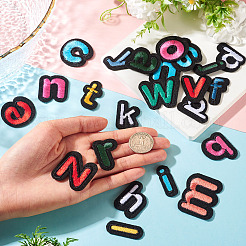 Polyester Computerized Embroidery Cloth Iron on Sew on Patches&nbsp;DIY-TA0016-34B