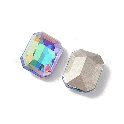 Glass Rhinestone Cabochons&nbsp;RGLA-L029-03A-SPLA