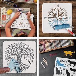 Plastic Reusable Drawing Painting Stencils Templates&nbsp;DIY-WH0202-358