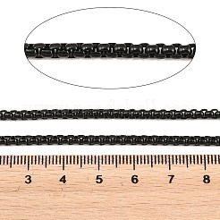 304 Stainless Steel Box Chains&nbsp;CHS-H118-06EB-02