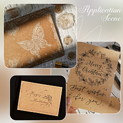 Blank Paper Card&nbsp;DIY-WH20058-03B