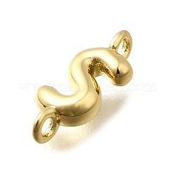Brass Connector Charms&nbsp;KK-P295-01G-S