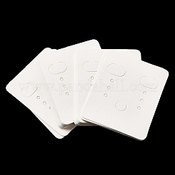 50Pcs Rectangle Paper Earring Display Cards&nbsp;CDIS-M008-01A
