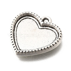 Tibetan Style Alloy Pendant Cabochon Settings for Enamel&nbsp;FIND-D042-09B-AS