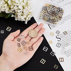 120Pcs 12 Style Alloy Slide Buckles&nbsp;FIND-FG0001-37