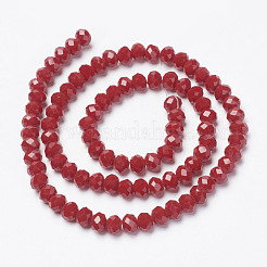 Opaque Solid Color Glass Beads Strands&nbsp;X-EGLA-A034-P2mm-D02