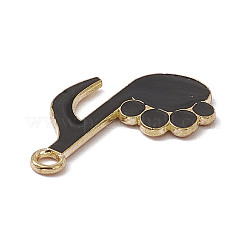 Alloy Enamel Pendants&nbsp;ENAM-M049-04G-E