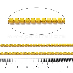 Iron Rhinestone Glass Cup Chain&nbsp;CH-U001-01W