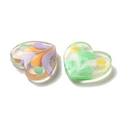 Transparent Resin Decoden Cabochons&nbsp;RESI-D008-05A