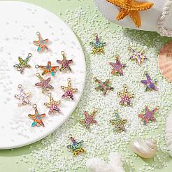 60Pcs Printed Alloy Connector Charms&nbsp;PALLOY-CJ0003-04