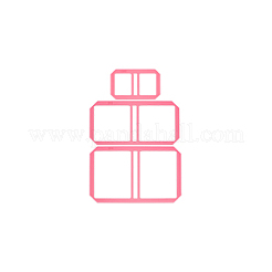 3Pcs 3 Styles Acrylic Sticky Notes Bookbinding Guide Template&nbsp;DIY-WH0622-192