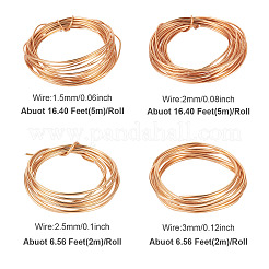 4 Rolls 4 Sizes Round Aluminum Wire&nbsp;AW-TA0001-04A-01