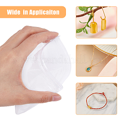 Rectangle Laser PVC Resealable Packaging Bags&nbsp;ABAG-WH0052-02
