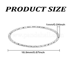4Pcs 201 Stainless Steel Finger Rings for Women&nbsp;RJEW-LP0008-16P