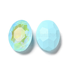 Mocha Fluorescent Style Glass Rhinestone Cabochons&nbsp;GGLA-M005-01B-202MK