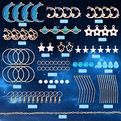 DIY Planet Earring Making Kit&nbsp;DIY-SC0020-17