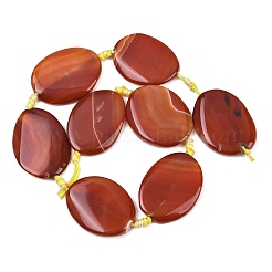 Natural Banded Agate Beads Strands&nbsp;G-P605-L02-06