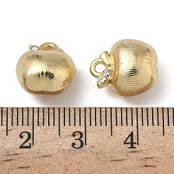 Alloy Rhinestone Charms&nbsp;FIND-L026-03G
