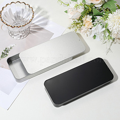 2Pcs Slide Top Tinplate Trinket Storage Boxes&nbsp;CON-SP0001-22A-01