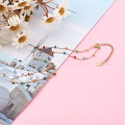 Stainless Steel Satellite Chain Necklaces&nbsp;NJEW-JN03408